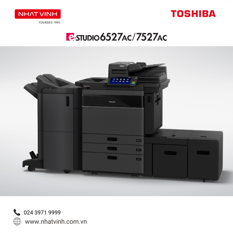 Khay giấy và hệ thống vận hành Toshiba e-STUDIO6526AC